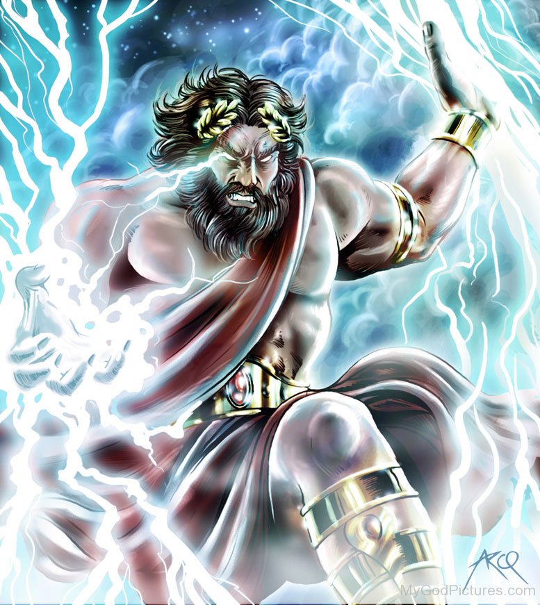 Zeus Greek Mythology Gods - HD Wallpaper 