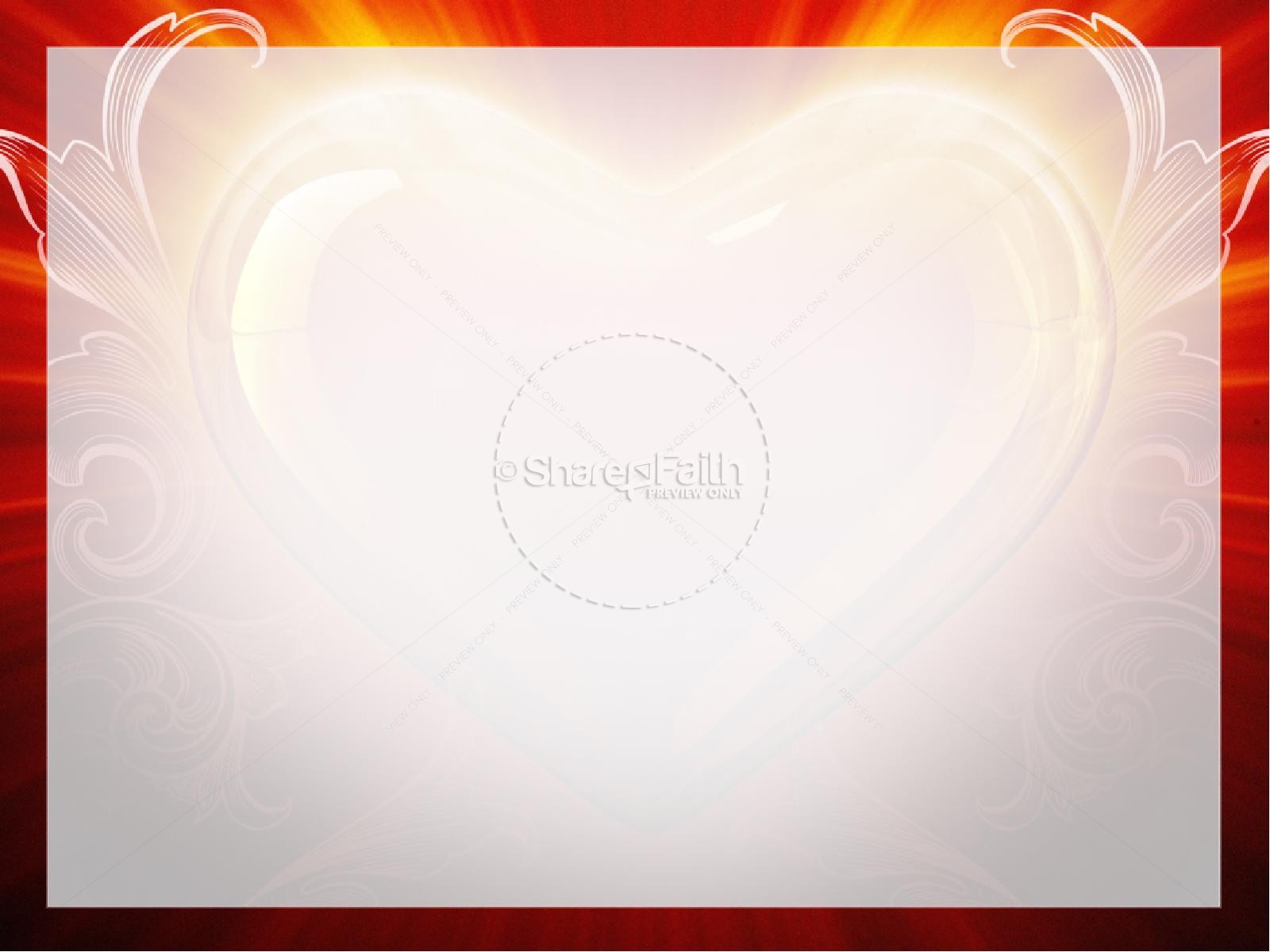 Eternal Love Powerpoint - Powerpoint Templates God's Love - HD Wallpaper 