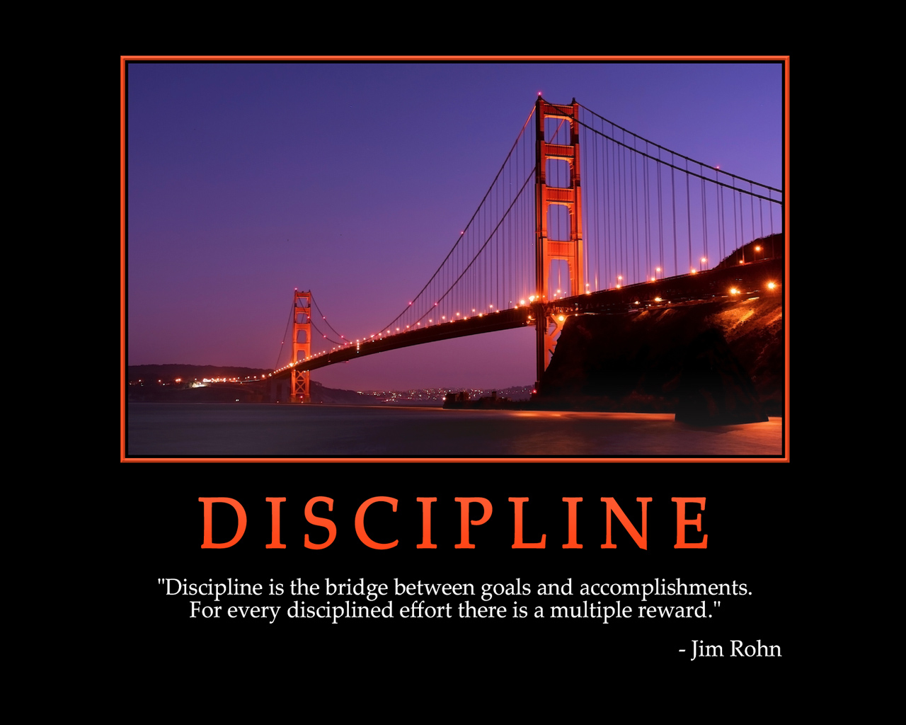 Motivational Posters Discipline Funny - HD Wallpaper 