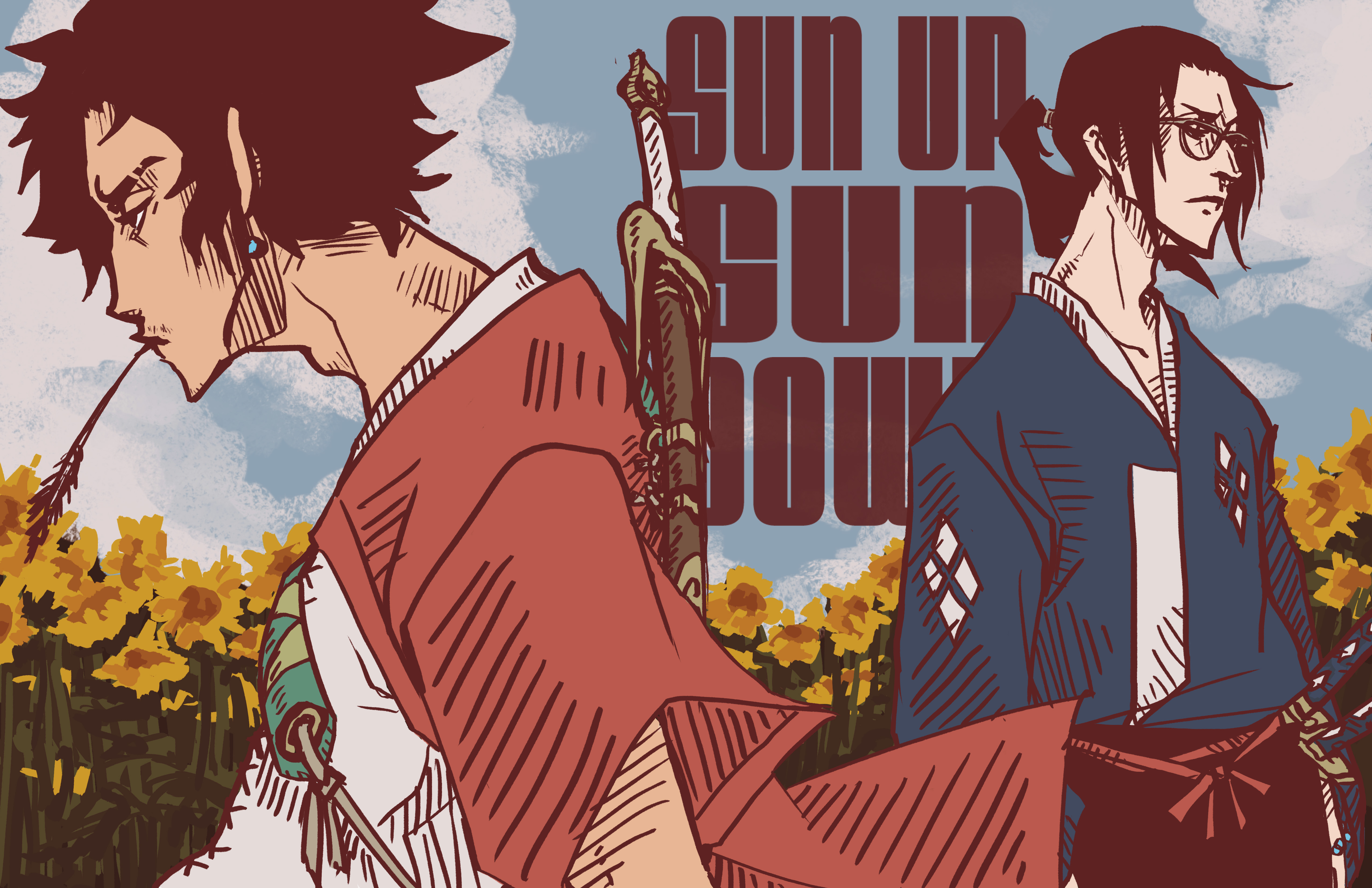 Samurai Champloo Wallpaper 1440p - HD Wallpaper 