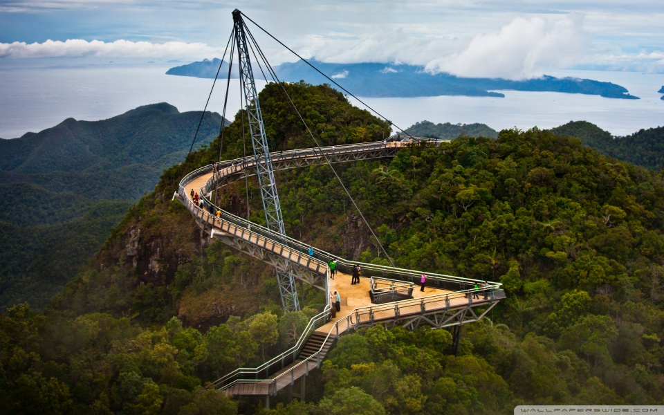 Langkawi Sky Bridge Malaysia - HD Wallpaper 