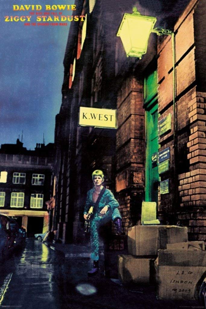 David Bowie - Poster David Bowie Ziggy Stardust - HD Wallpaper 