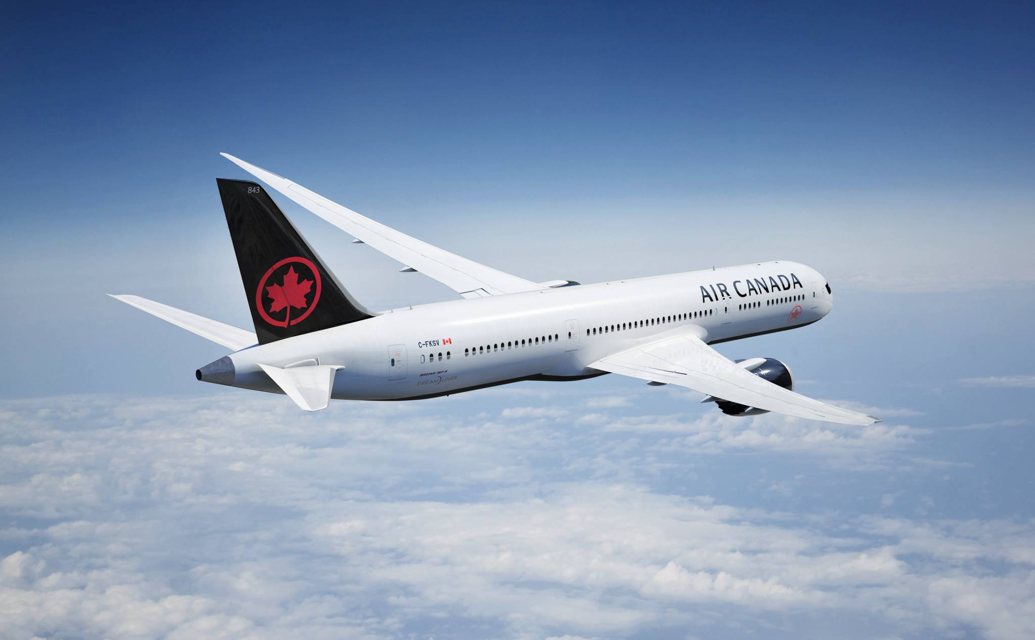 New Air Canada Planes - HD Wallpaper 