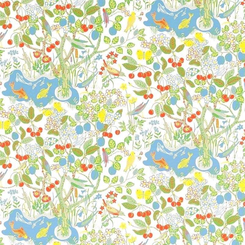 Josef Frank Wallpaper Sample Samples - Josef Frank Paradiset - HD Wallpaper 