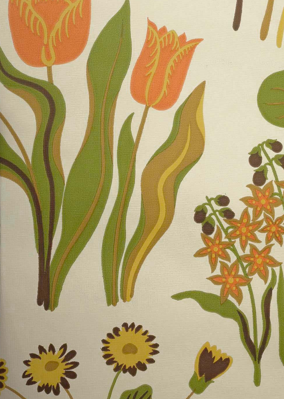 Josef Frank Vårklockor Wallpaper No A6180 - Josef Frank Tapet - HD Wallpaper 