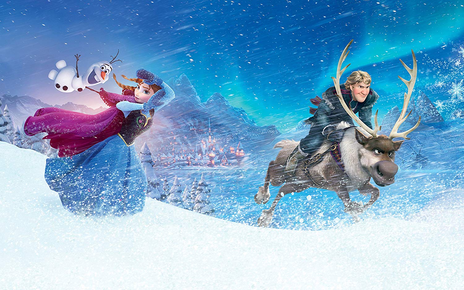 Disney Frozen Kristoff And Sven - HD Wallpaper 