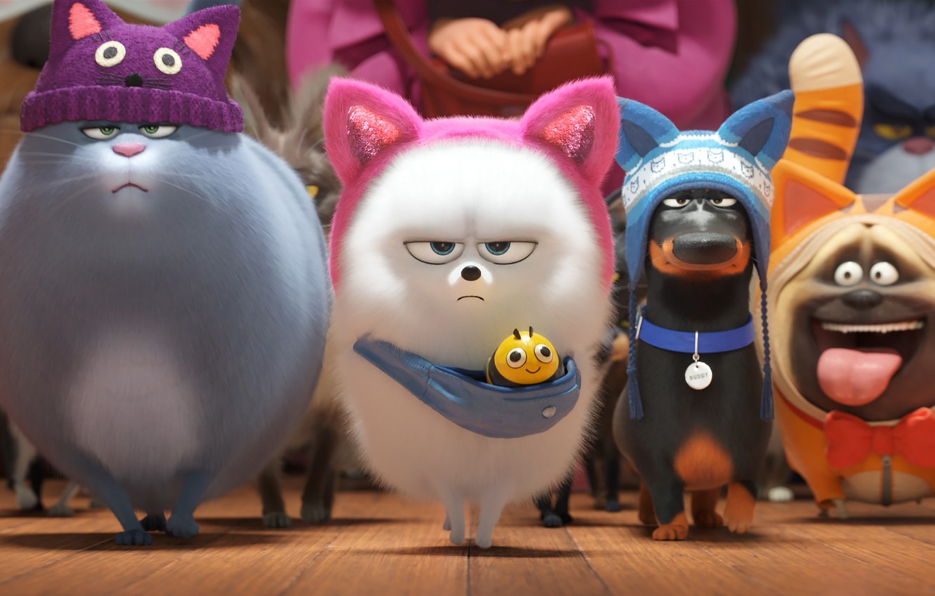 Photo Wallpaper Animals, The Secret Life Of Pets 2, - Secret Life Of Pets 2 - HD Wallpaper 