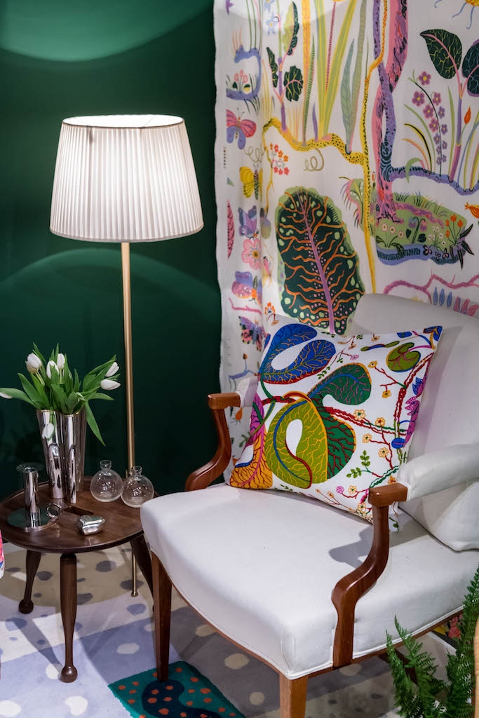 General View Of Exhibits In The Show Space During The - Josef Frank Exhibition At Fashion And Textile Museum - HD Wallpaper 