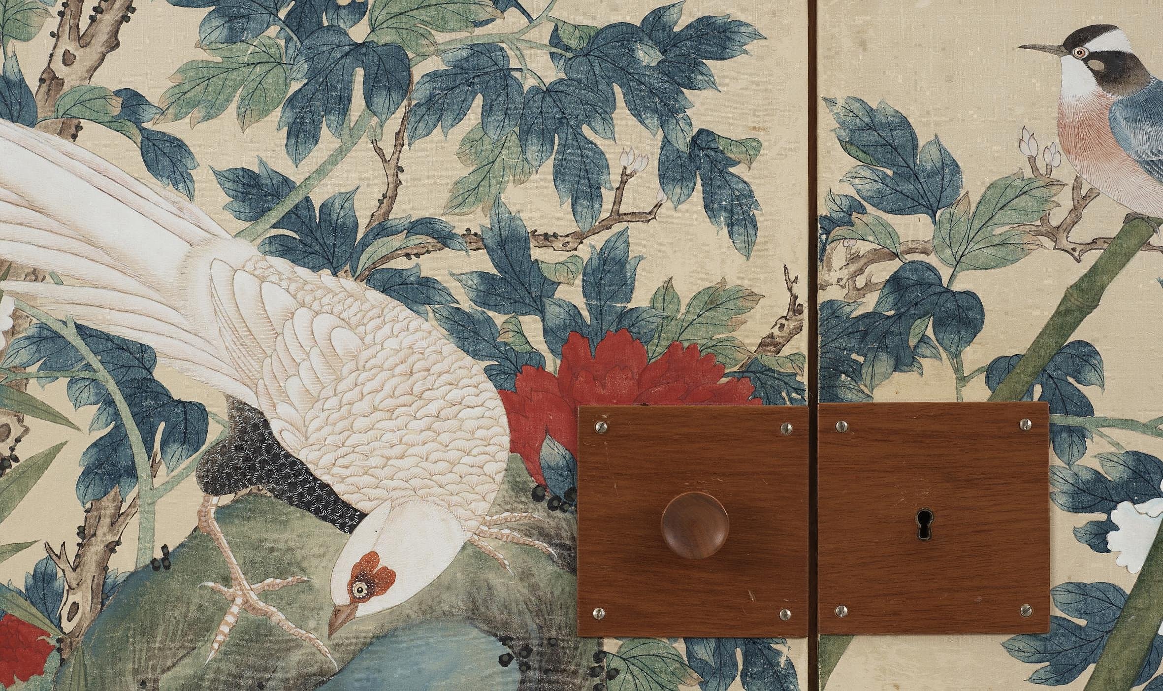 A Josef Frank Mahogany Cabinet, The Sides And Doors - Cockatoo - HD Wallpaper 