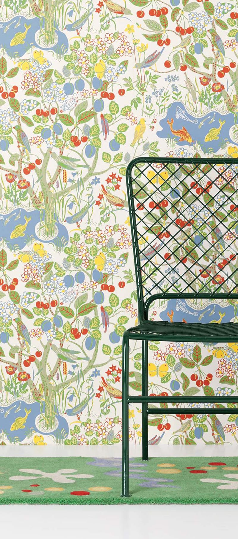 Svenskt Tenn Tapet Paradiset Vit 3 807320474 Rszww800h1807 - Josef Frank Paradiset - HD Wallpaper 