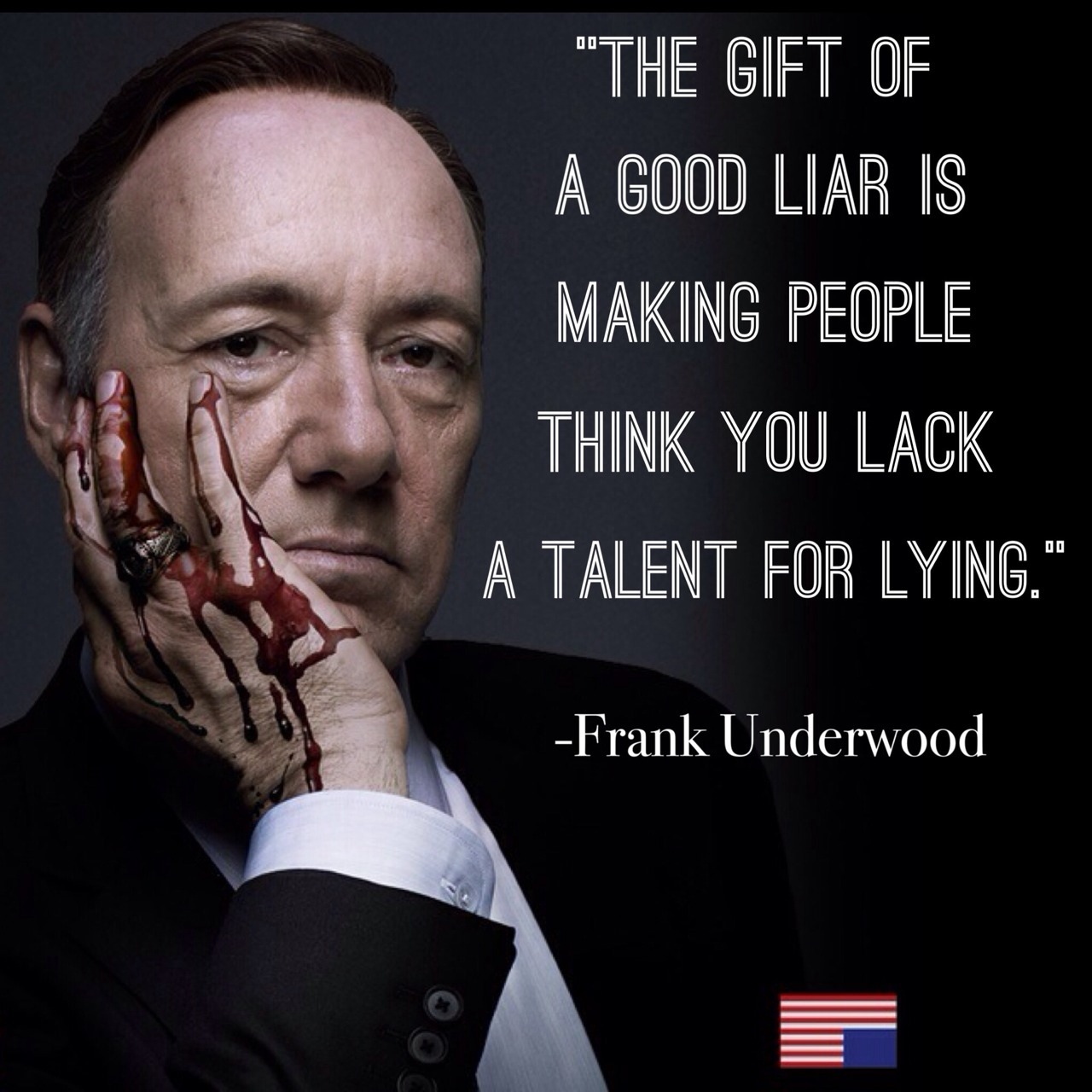 House Of Cards Liar Quote - HD Wallpaper 