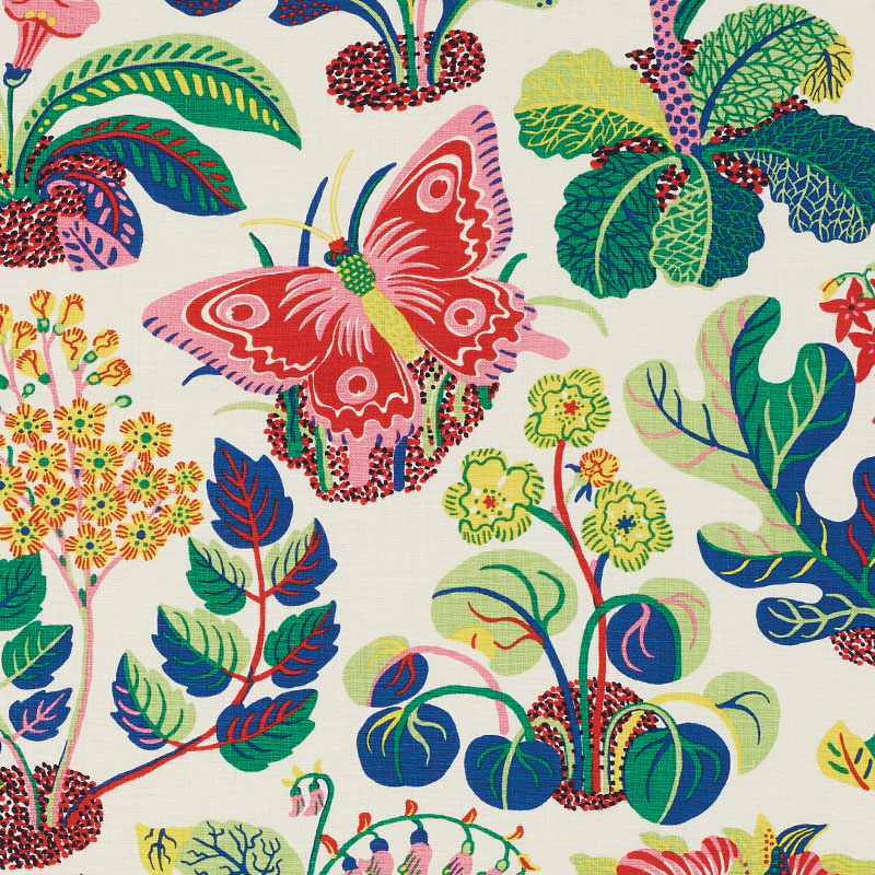 Schumacher Exotic Butterfly Spring - HD Wallpaper 
