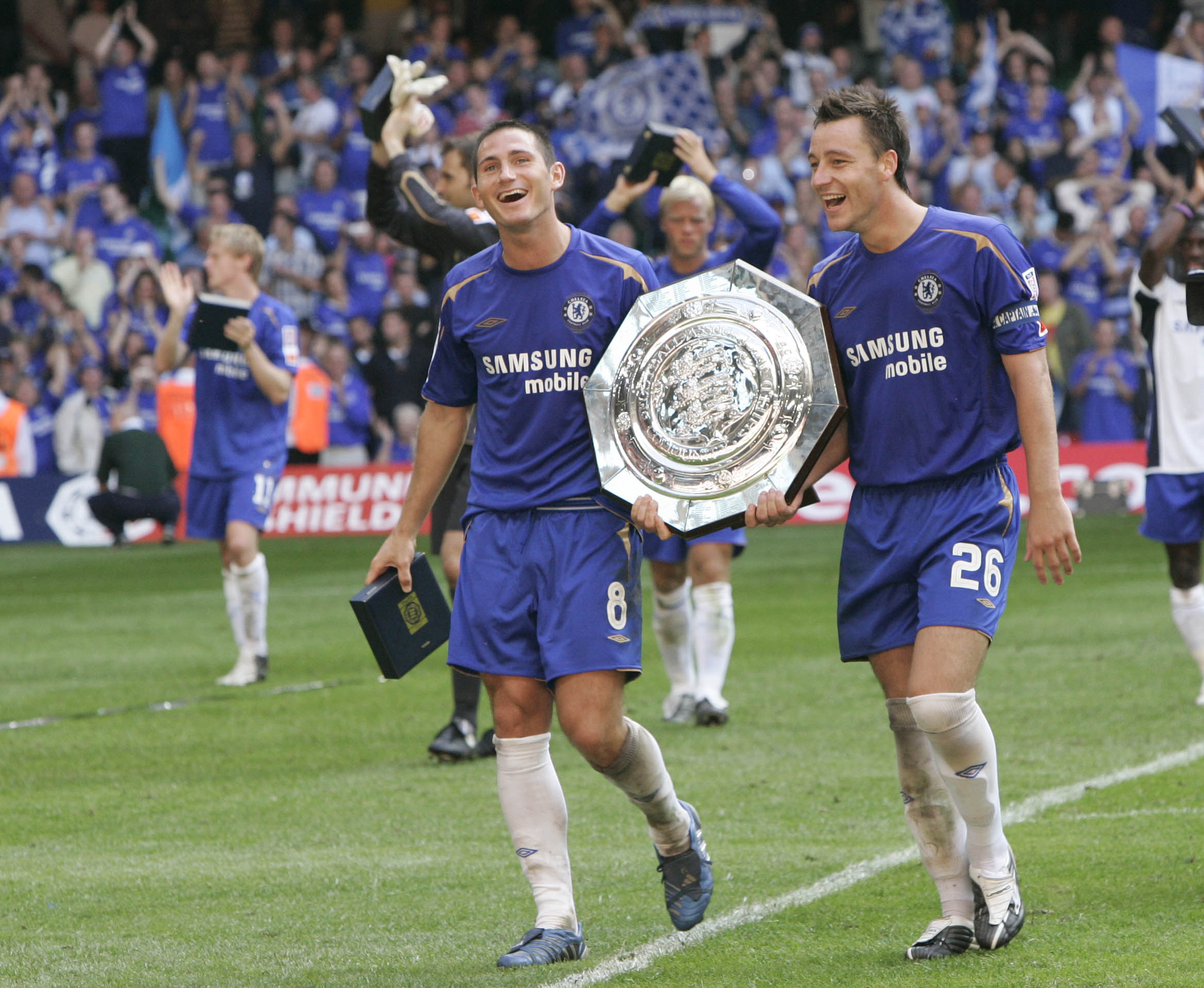 Soccer Graphics Frank Lampard - John Terry And Frank Lampard - HD Wallpaper 