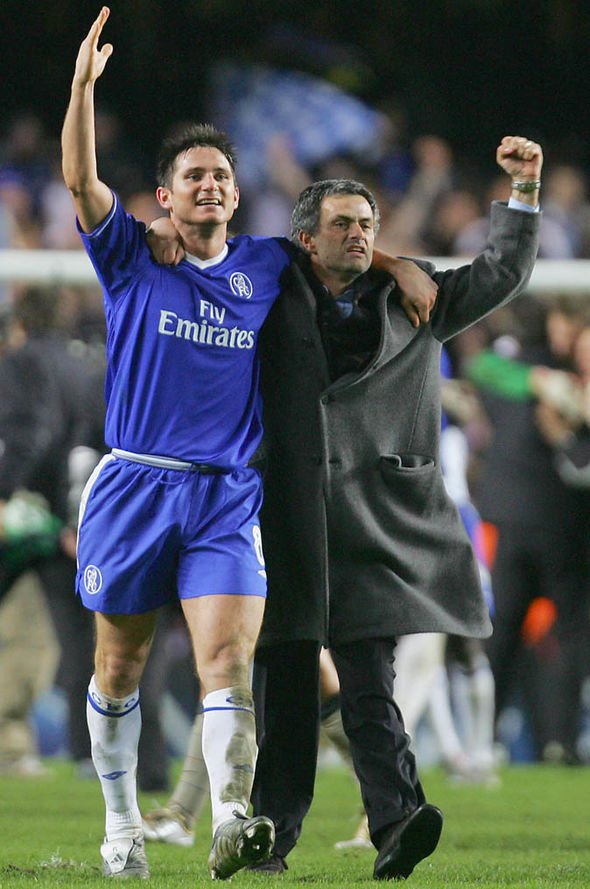 Chelsea News Jose Mourinho Frank Lampard Sky Sports - Jose Mourinho And Frank Lampard - HD Wallpaper 