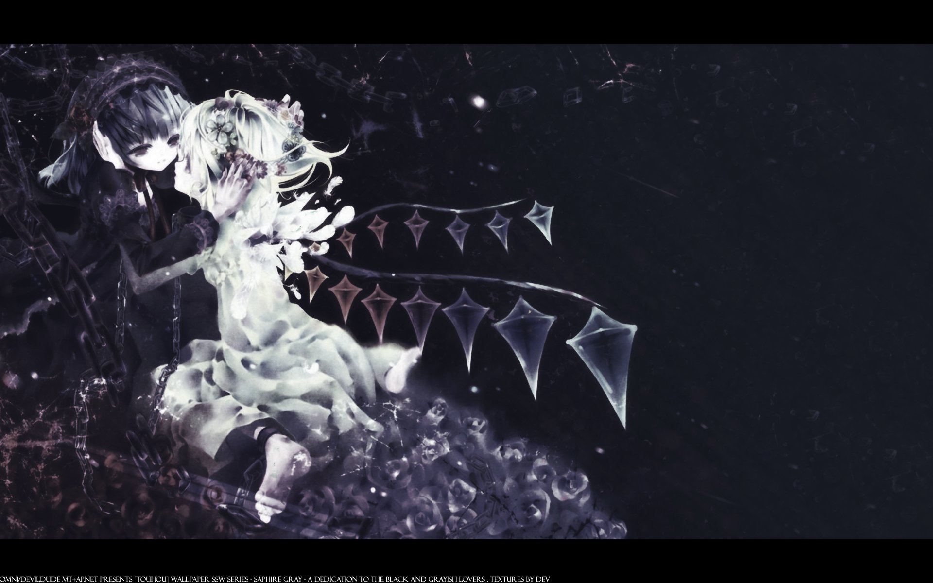 Touhou Minimal - HD Wallpaper 