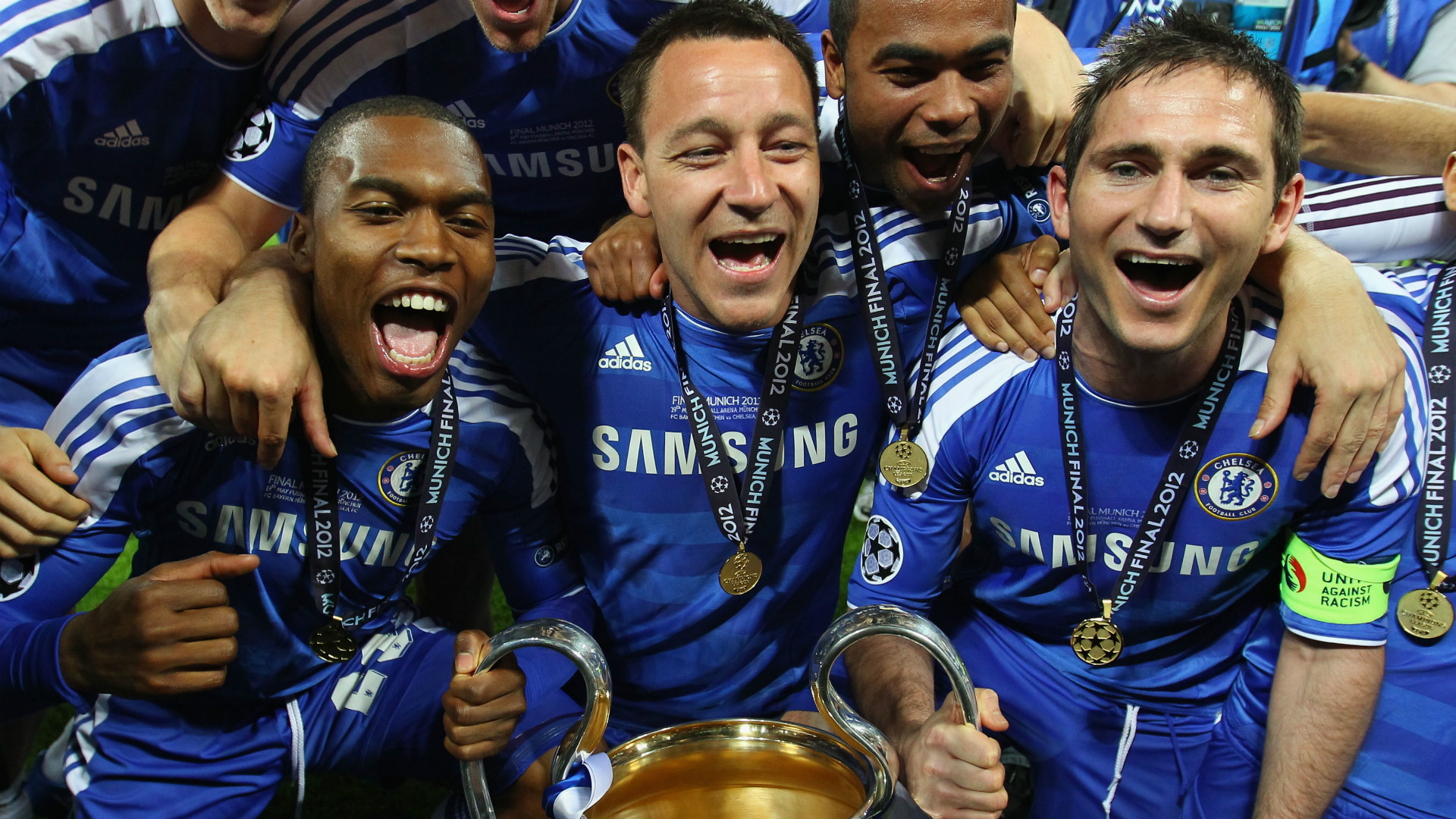 Cech Terry Lampard Drogba Champions League - HD Wallpaper 