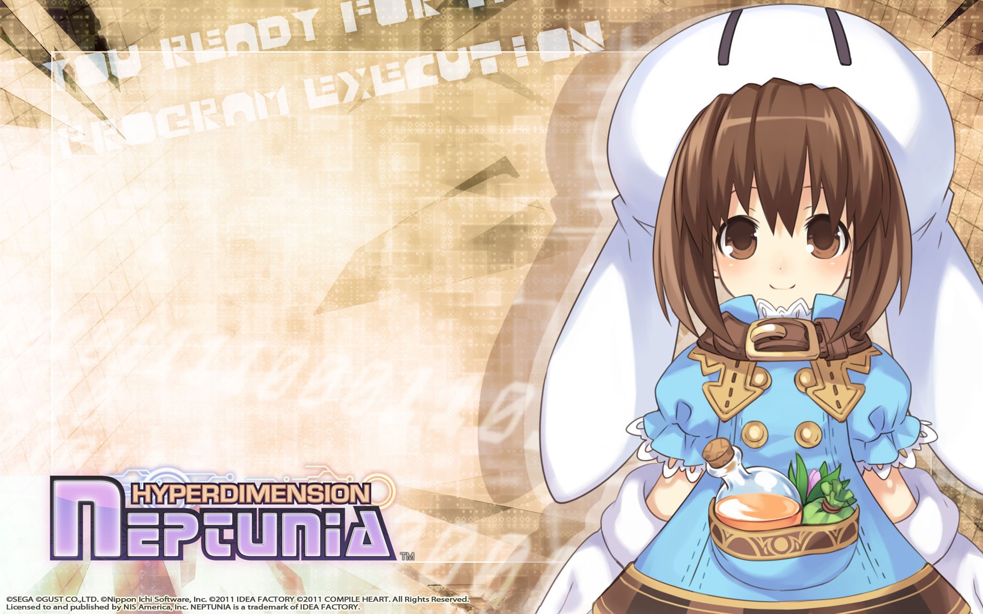 Hyperdimension Neptunia Wallpaper - Hyperdimension Neptunia Compa - HD Wallpaper 