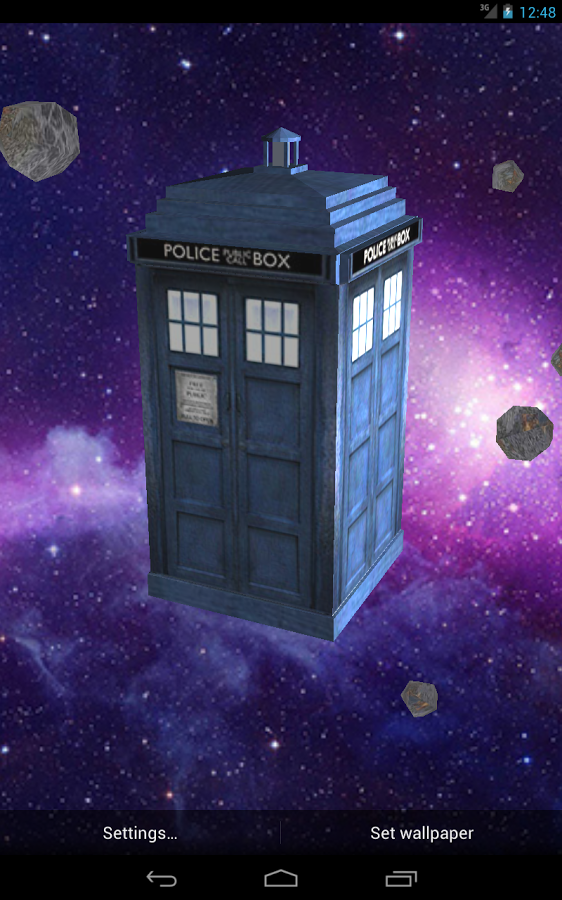 Tardis 3d Live Wallpaper - Tardis Live - HD Wallpaper 