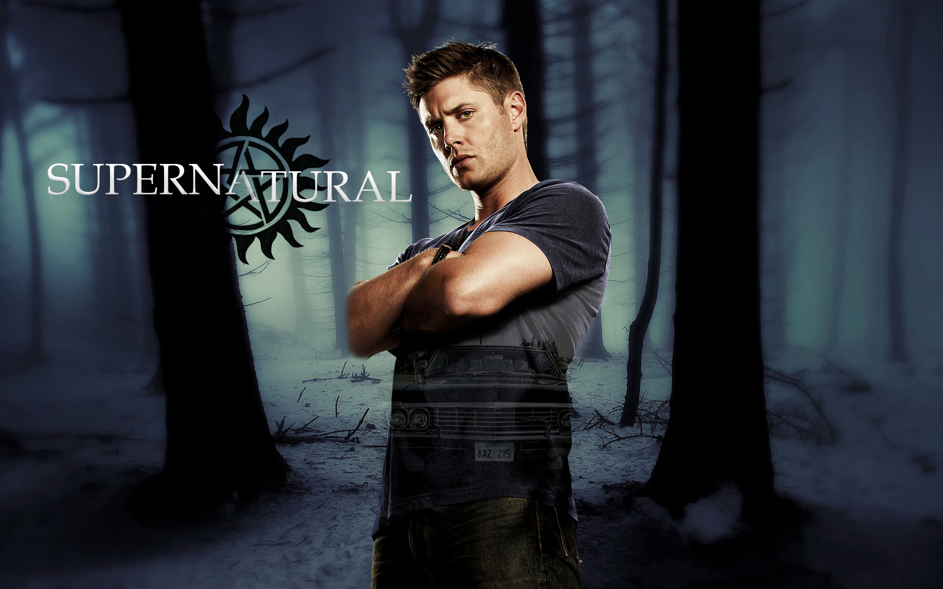 Dean Winchester Wallpaper Desktop - HD Wallpaper 