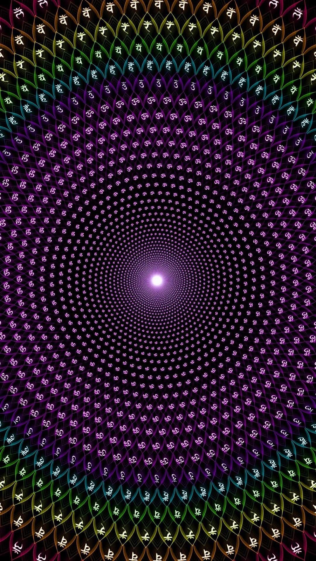 Trippy Wallpaper For Android - Golden Happy New Year 2018 - HD Wallpaper 