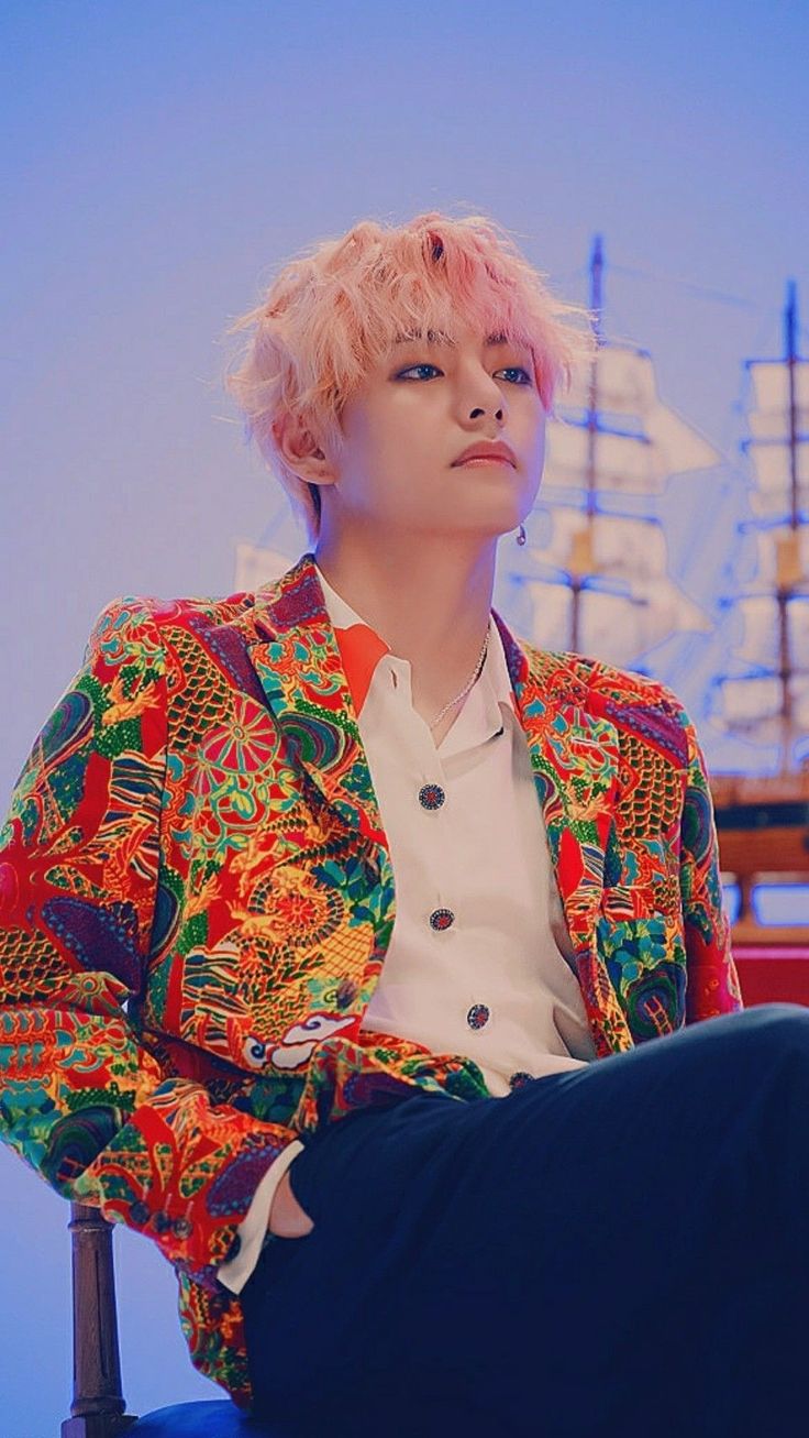 V Wallpaper Bts Idol - HD Wallpaper 