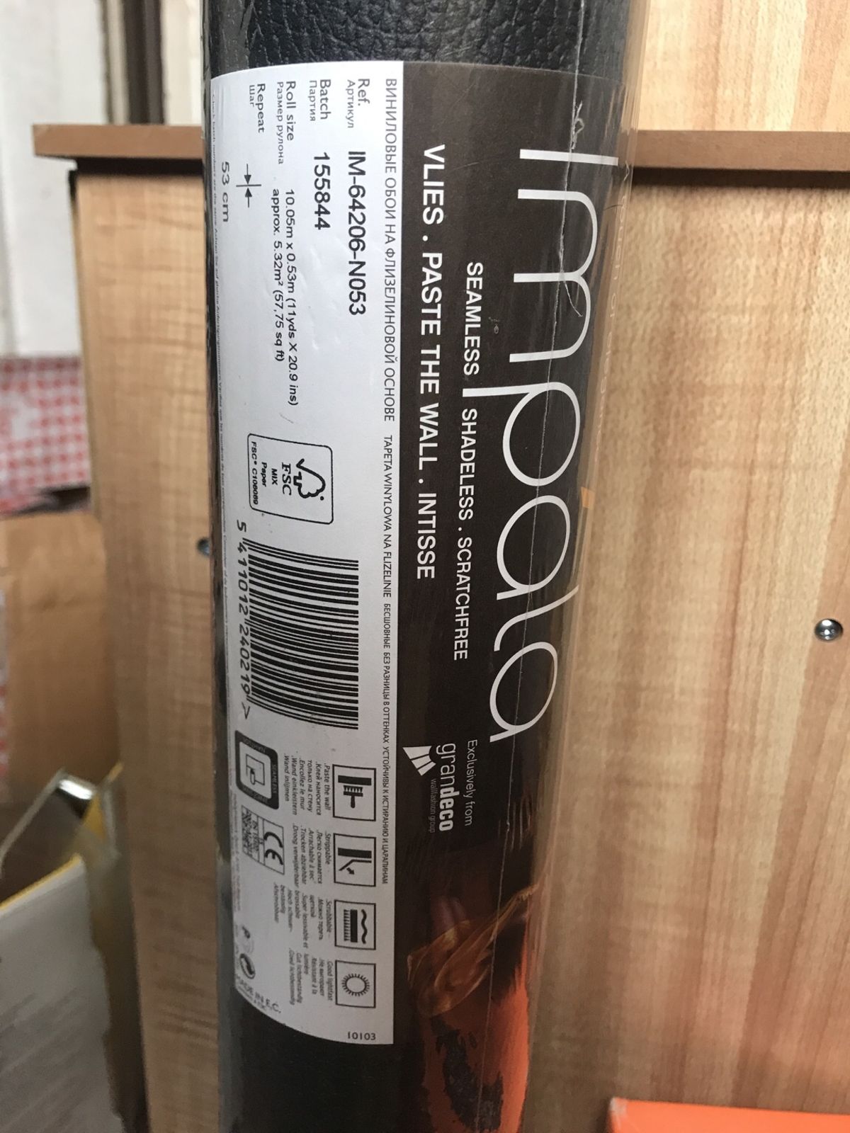 Black Seamless Shadeless Scratchfree
wall Fashion Touch - Plywood - HD Wallpaper 