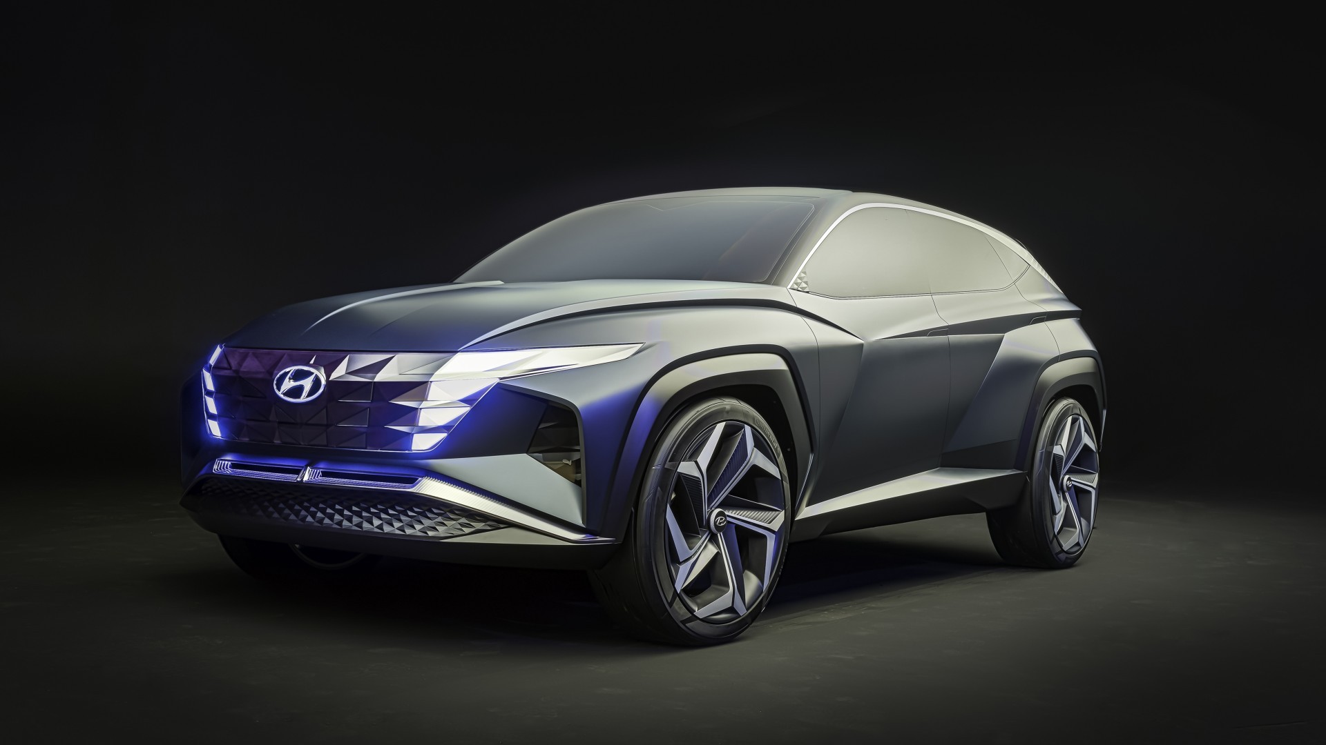 Hyundai Vision T Concept, Hybrid Suv Cars - HD Wallpaper 