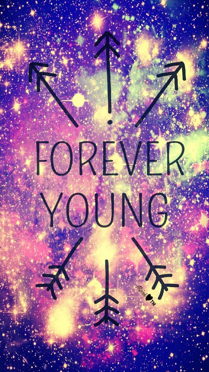 Cute Wallpapers Galaxy Forever Young - HD Wallpaper 
