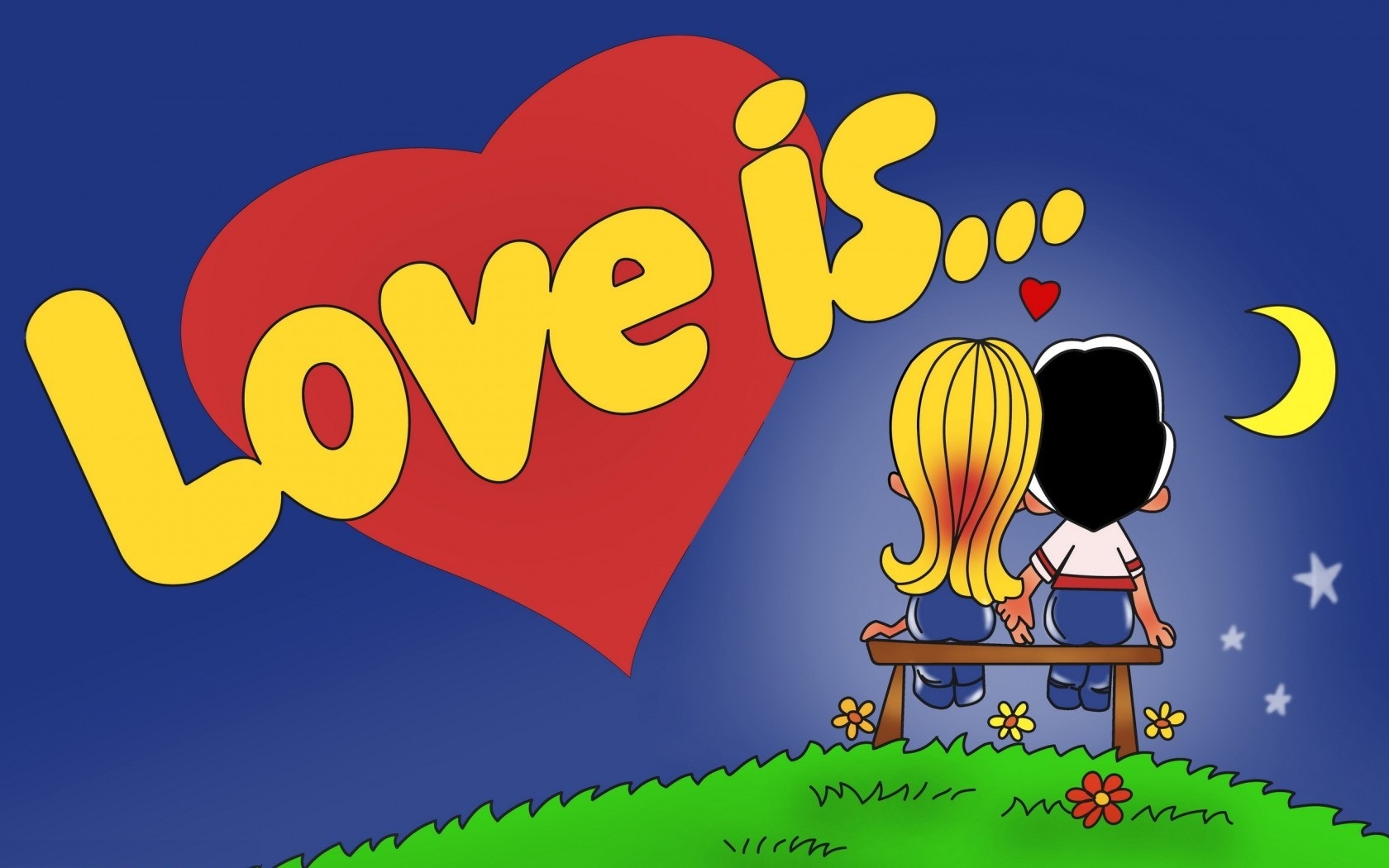 Love Is Gum - HD Wallpaper 