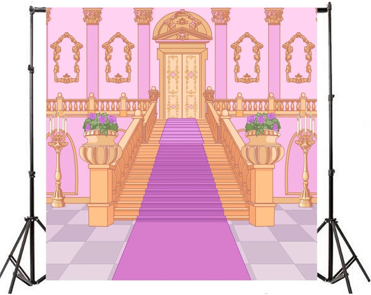 نقاشي فانتزي از داخل قصر پادشاه - HD Wallpaper 