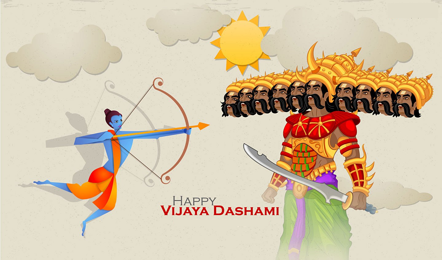 Dussehra Cover Pics - Let's Kill The Ravana Within - 1439x846 Wallpaper -  