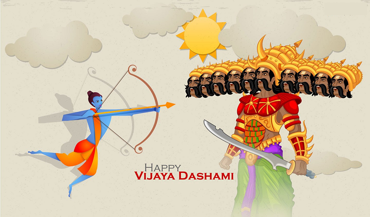 Dussehra Cover Pics - Let's Kill The Ravana Within - HD Wallpaper 