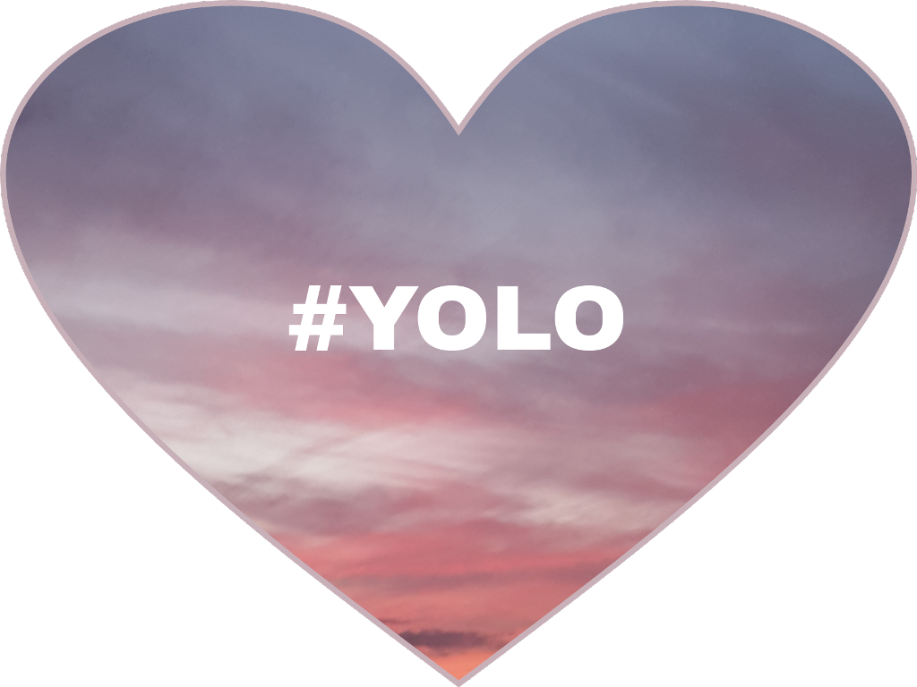 #youonlyliveonce #yolo #forever Young #quotes #aesthetic - Heart - HD Wallpaper 