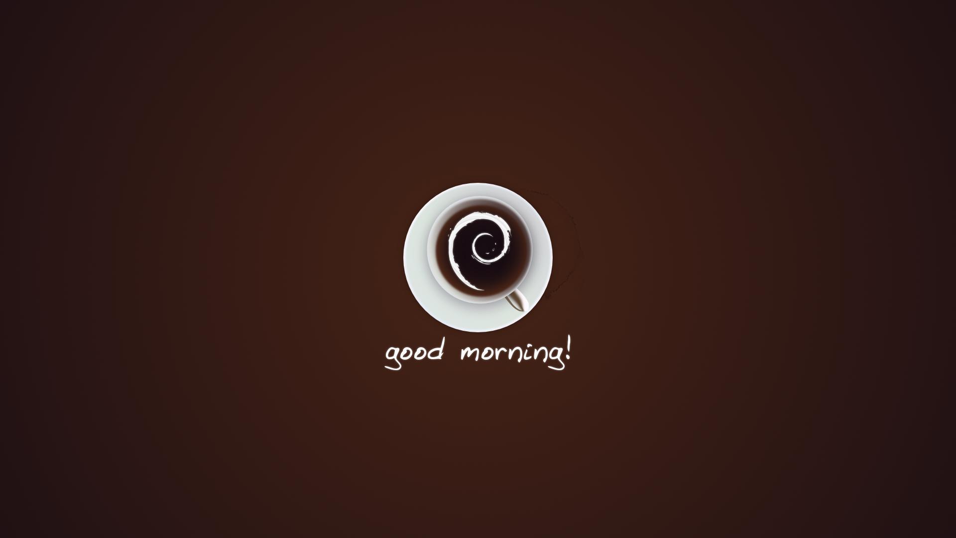 Good Morning Latest Facebook High Definition Wallpapers - Debian Coffee - HD Wallpaper 
