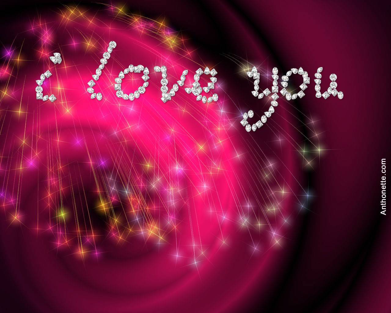 Free New Facebook Images - Wonderful I Love You - HD Wallpaper 