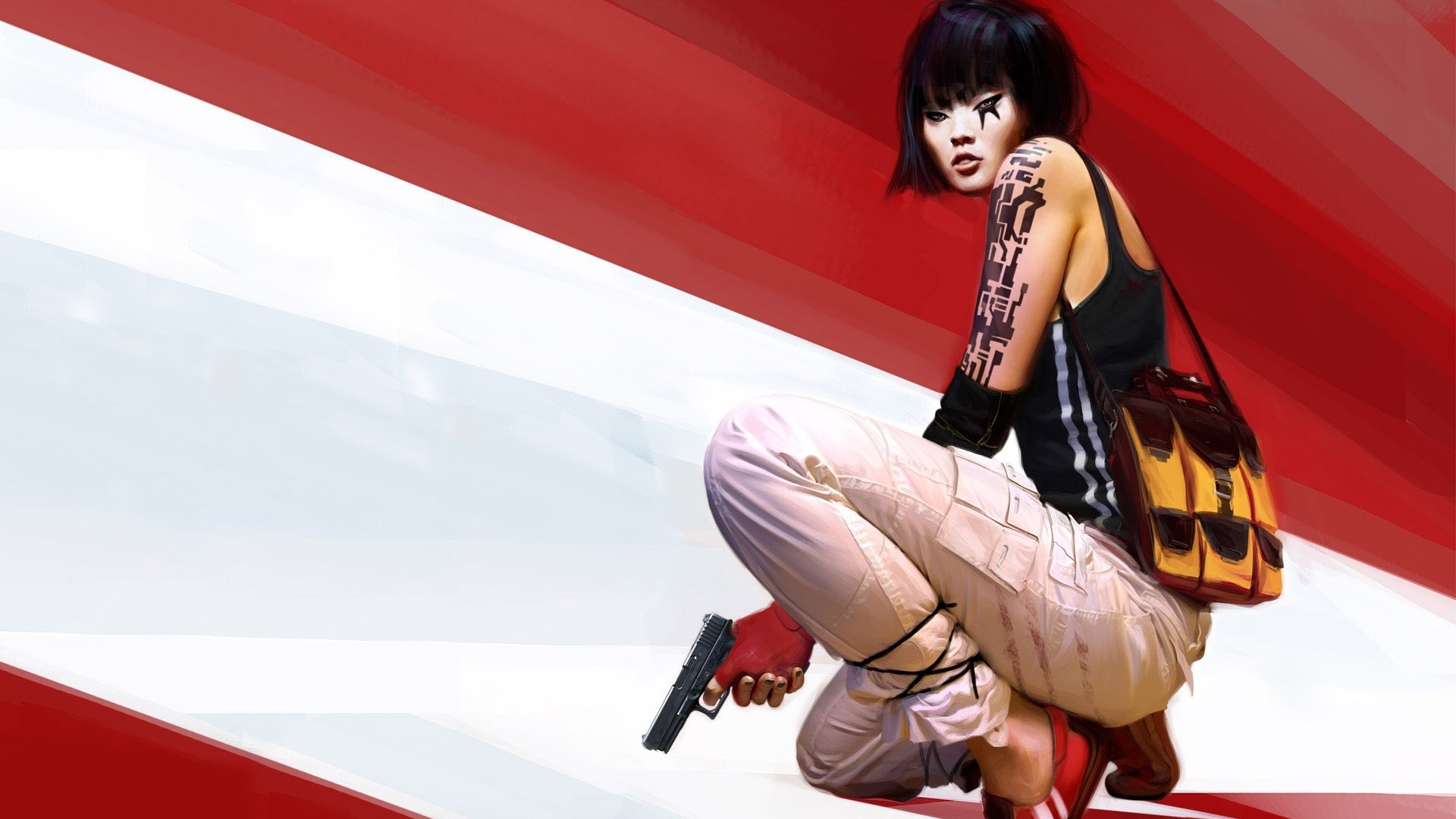 Faith Mirror's Edge Asian - HD Wallpaper 