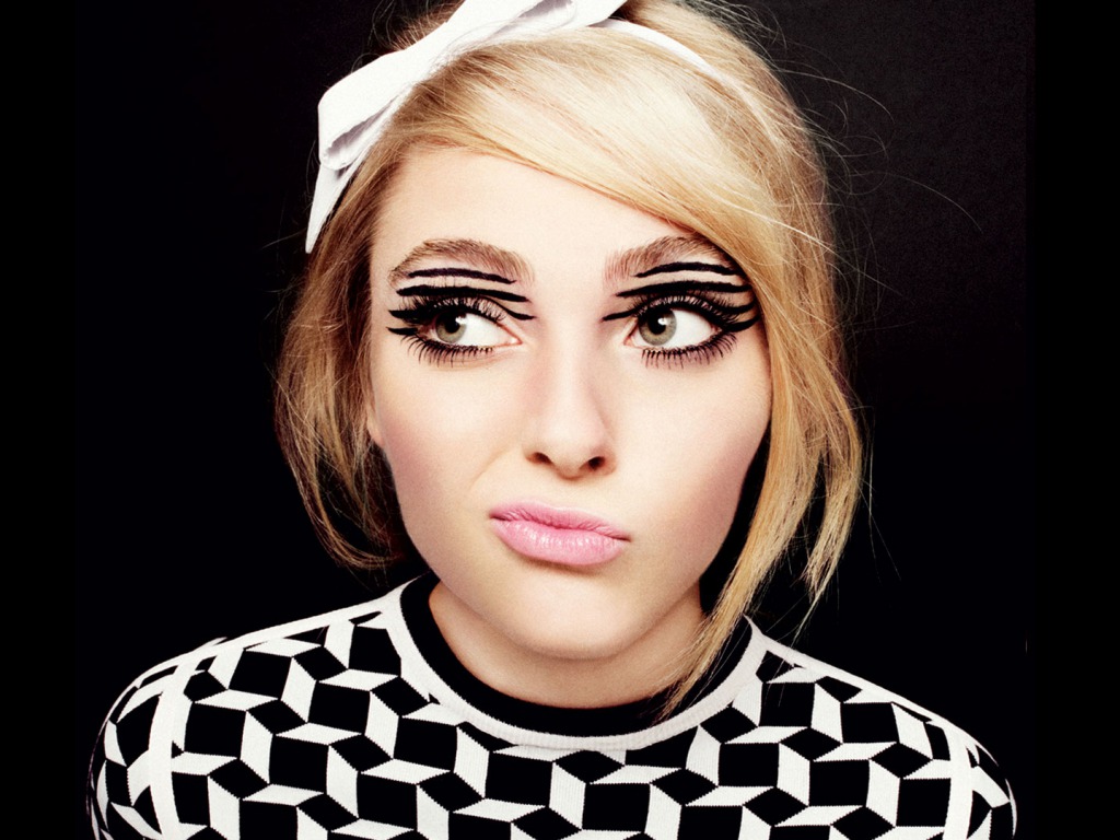 Annasophia Robb Wallpaper - 60s Mod Look - HD Wallpaper 