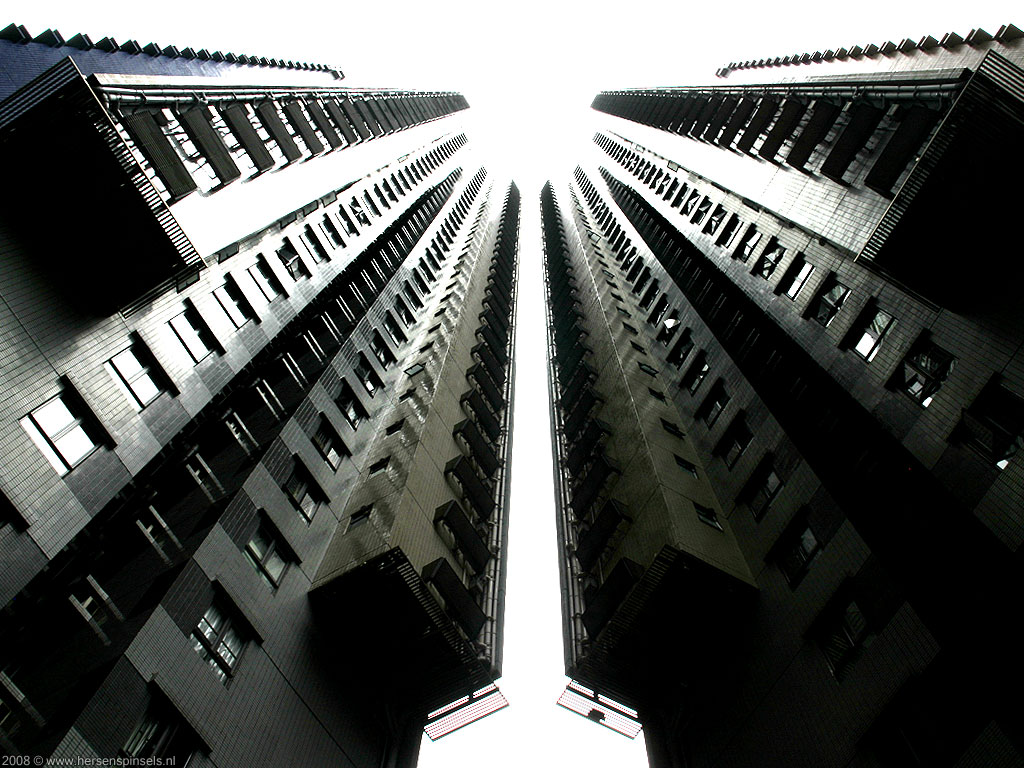 Skyscraper Close-up - Close Skyscrapers - HD Wallpaper 