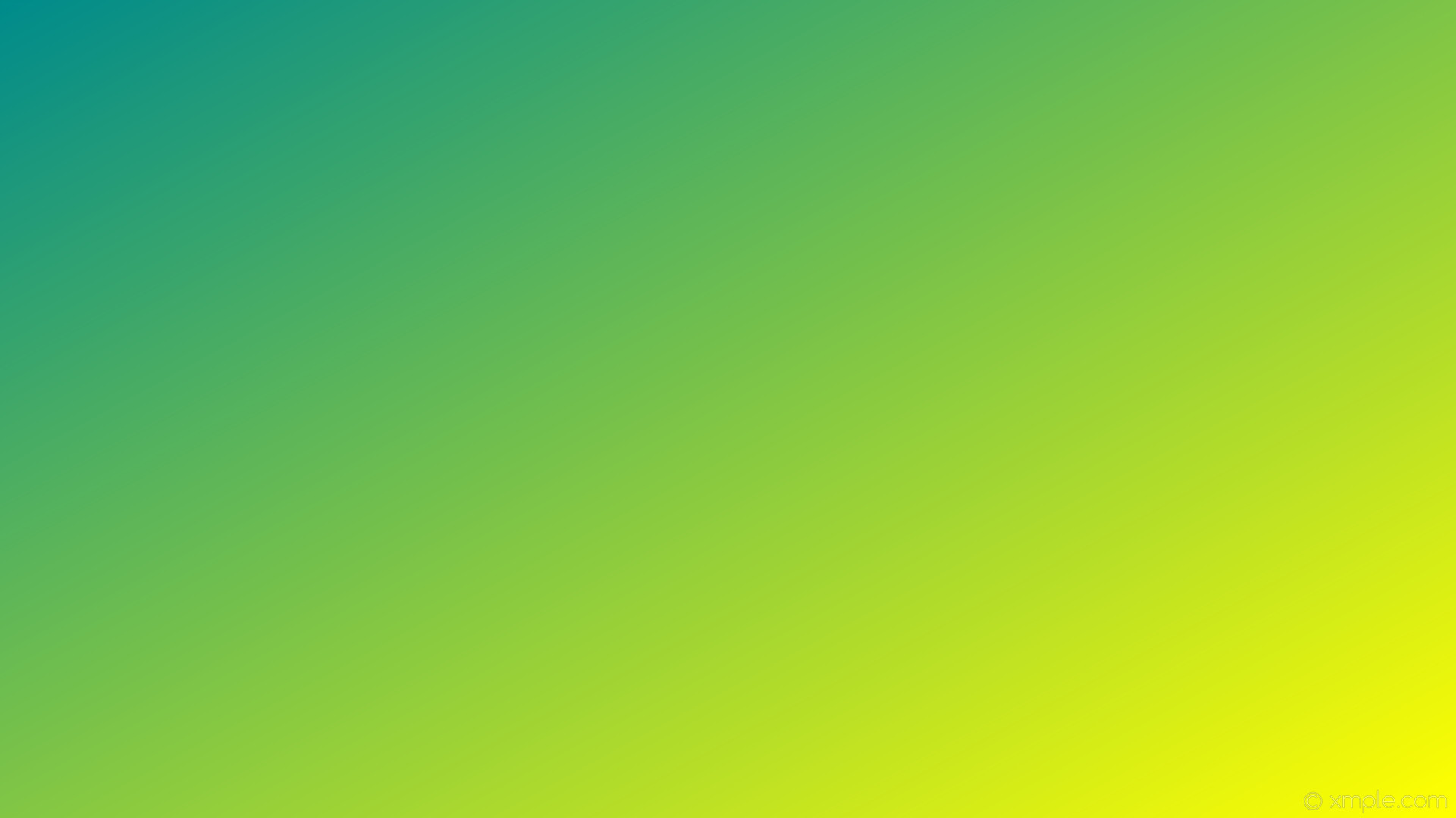 Wallpaper Gradient Green Yellow Linear Dark Cyan - Color Gradient Green  Yellow - 1920x1080 Wallpaper 