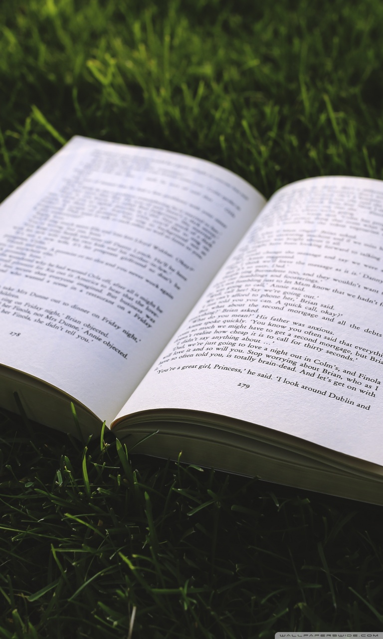 Book Smartphone - HD Wallpaper 