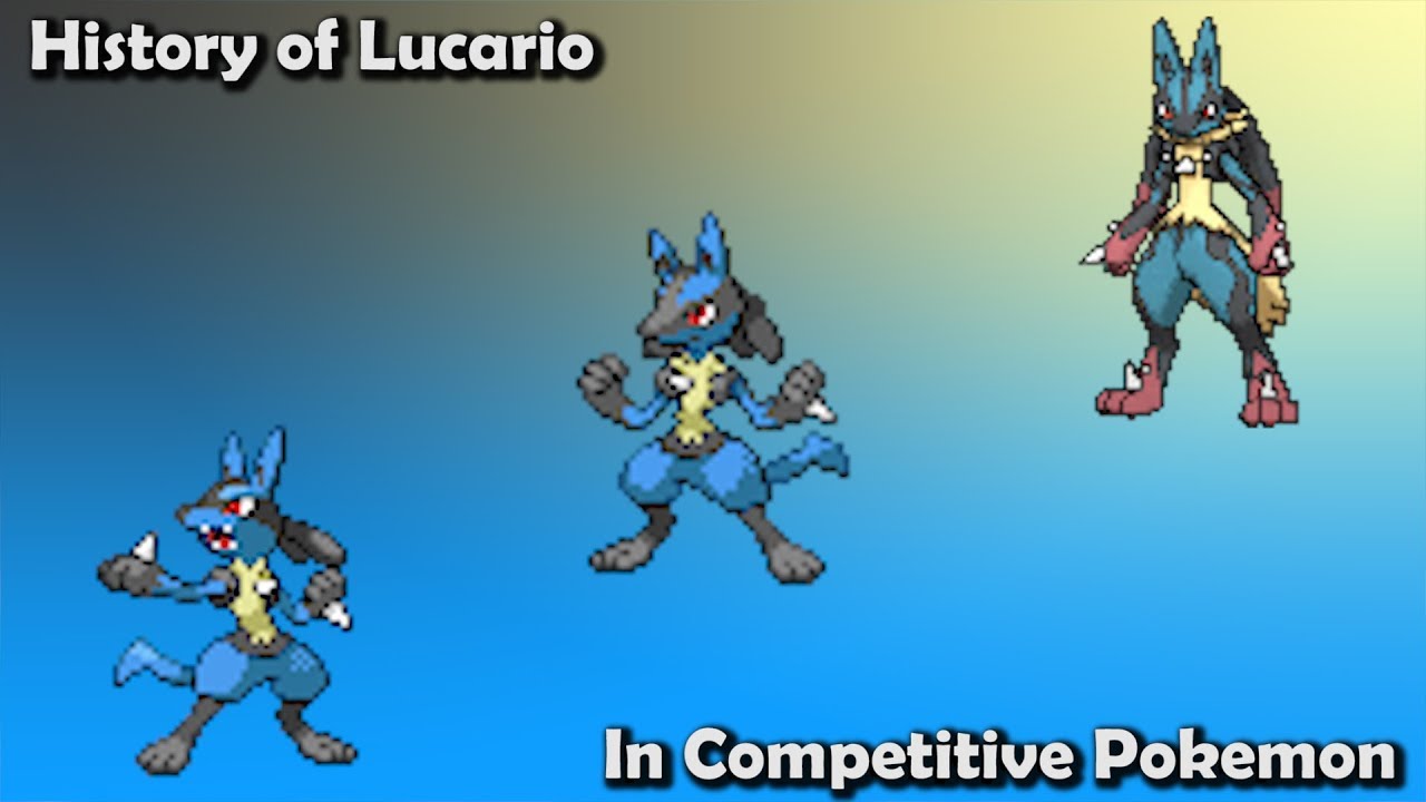 Lucario In Pokemon Games - HD Wallpaper 