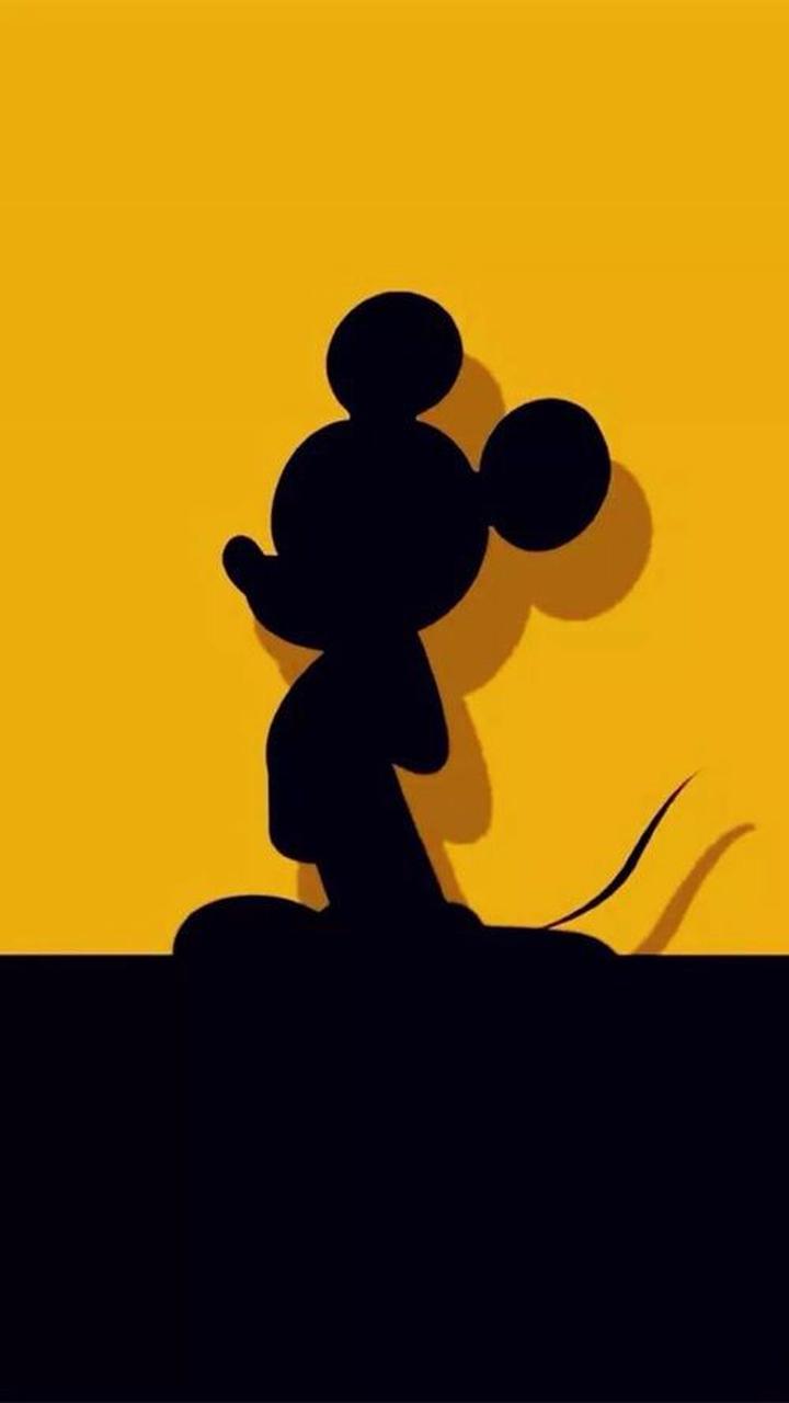 85 Amazing Iphone Wallpaper Aesthetic Dark - Mickey Mouse - HD Wallpaper 