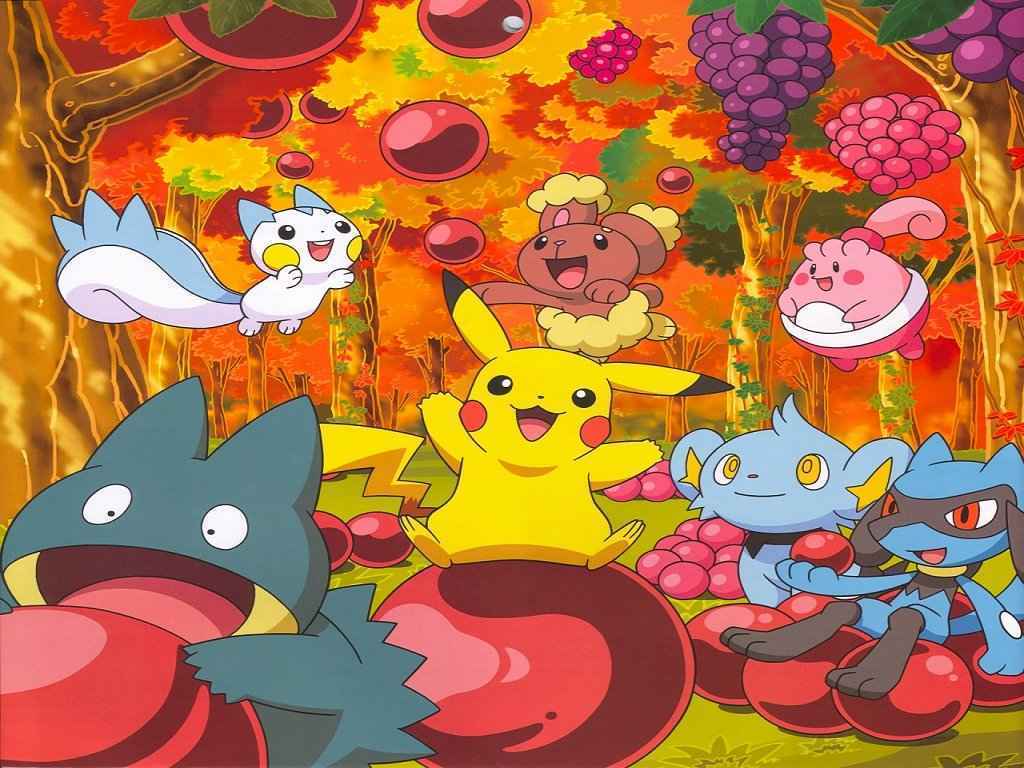 Pokemon - Pokemon Pikachu And Riolu - HD Wallpaper 