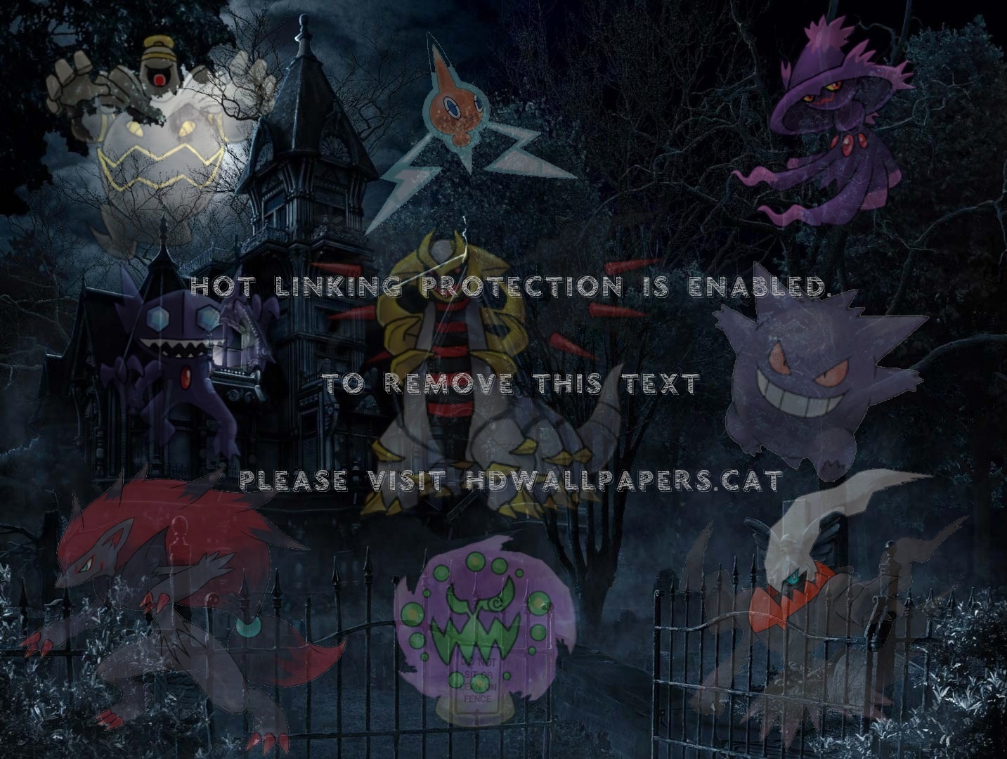 Ghost Pokemon Collection Darkrai Giratina - Painting - HD Wallpaper 
