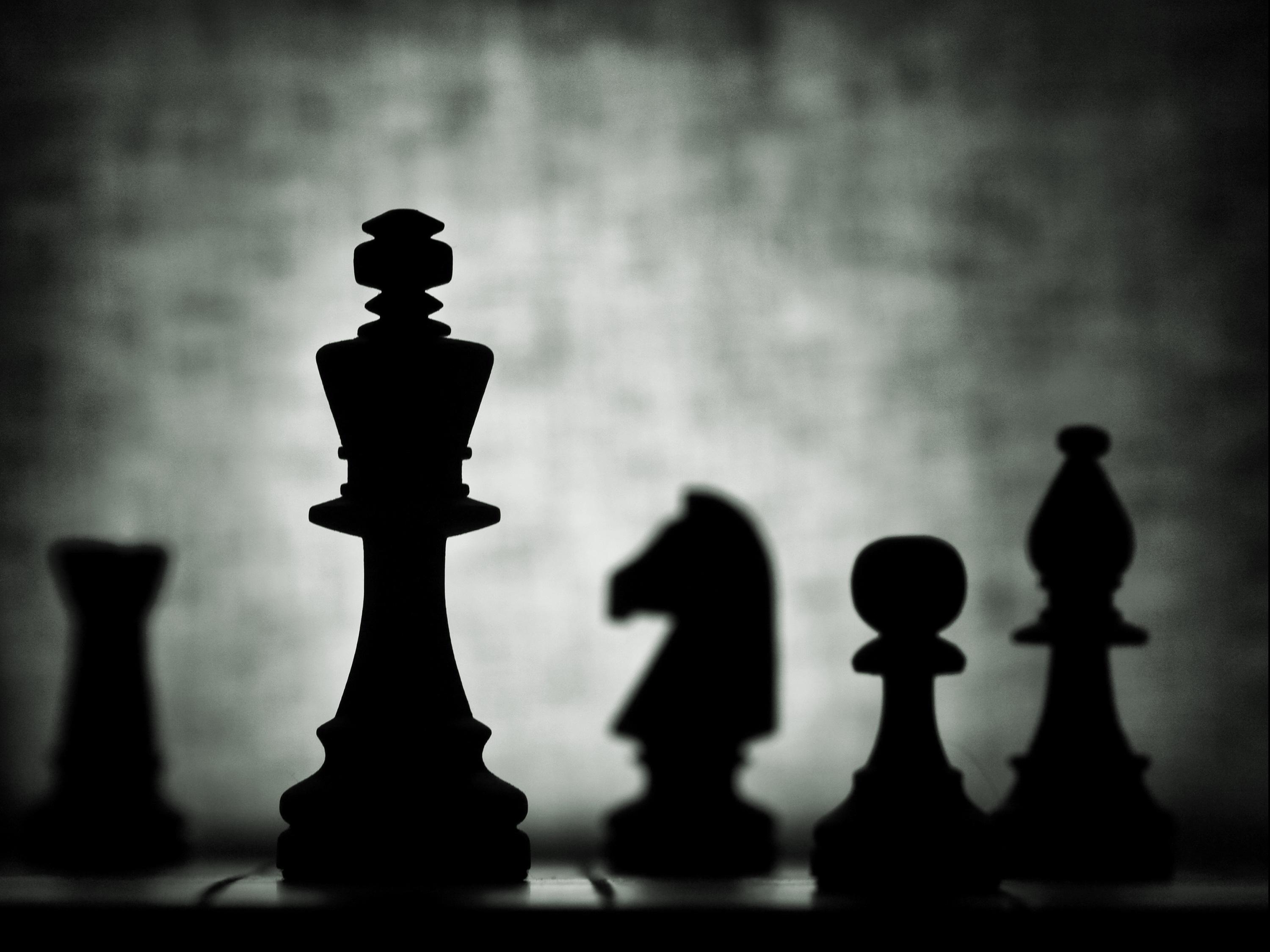 Ajedrez, Figuras, Oscuro, Juego, Rey - Chess Hd Wallpaper 1080p - HD Wallpaper 