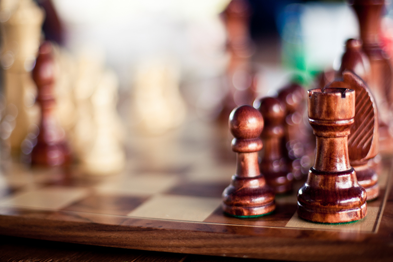 Fondos De Ajedrez De Madera - HD Wallpaper 