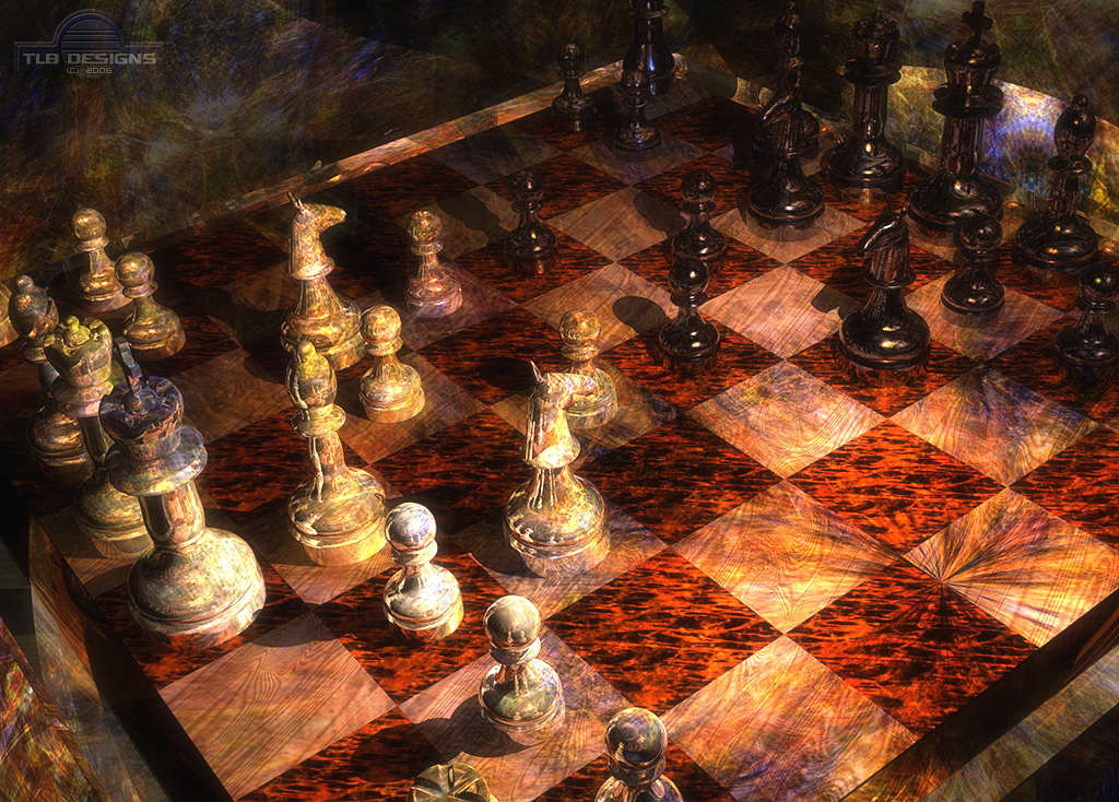 New Chess Wallpaper By Tlbklaus On Devianta - Chess Wallpaper Art - HD Wallpaper 