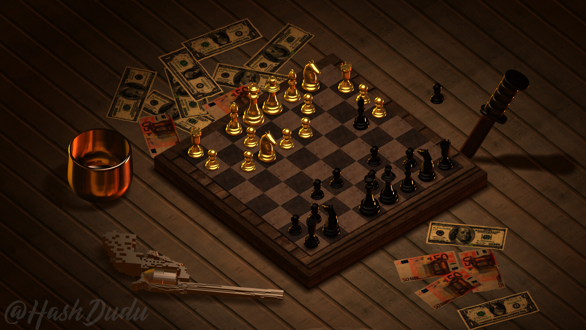 Chess - HD Wallpaper 
