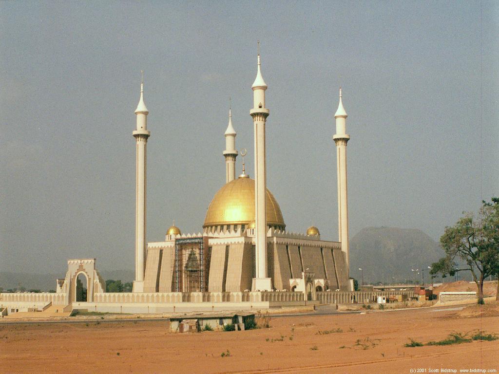 Nigeria Abuja National Mosque - HD Wallpaper 