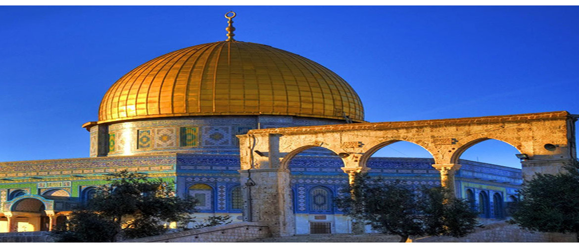 Masjid Al Aqsa 4k - 1170x500 Wallpaper 